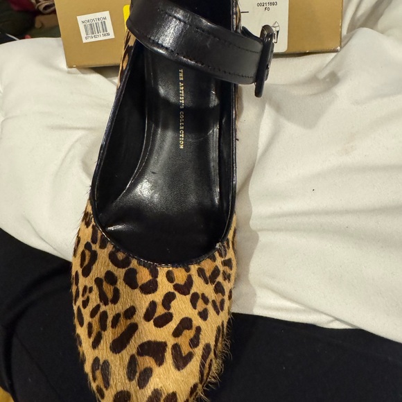 Franco Sarto leopard heels,9M, $10—soles great, DIY repair needed for lining. - Picture 8 of 10